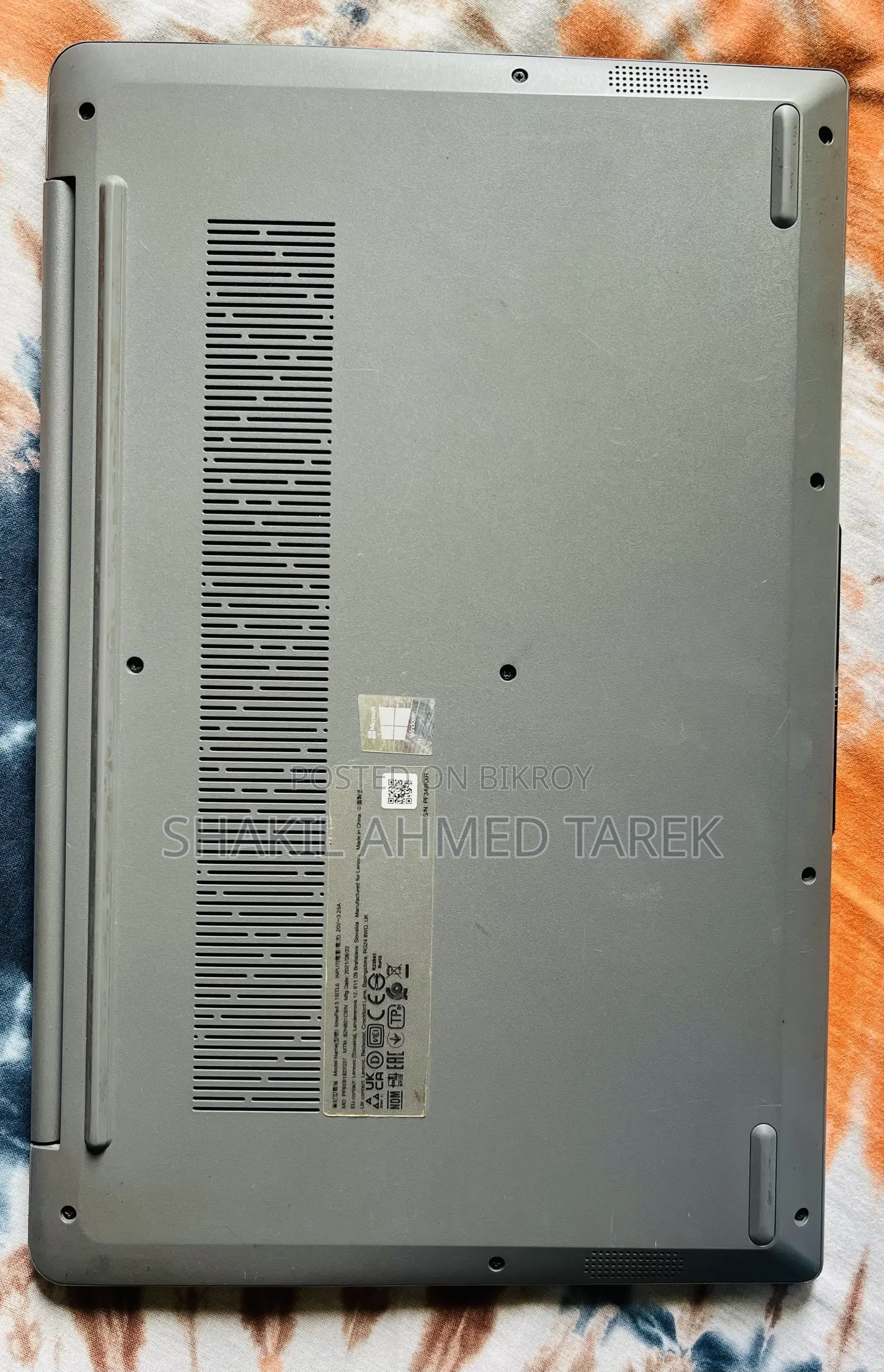 Laptop Lenovo Ideapad 3 8GB Intel Core i5 SSD 512GB