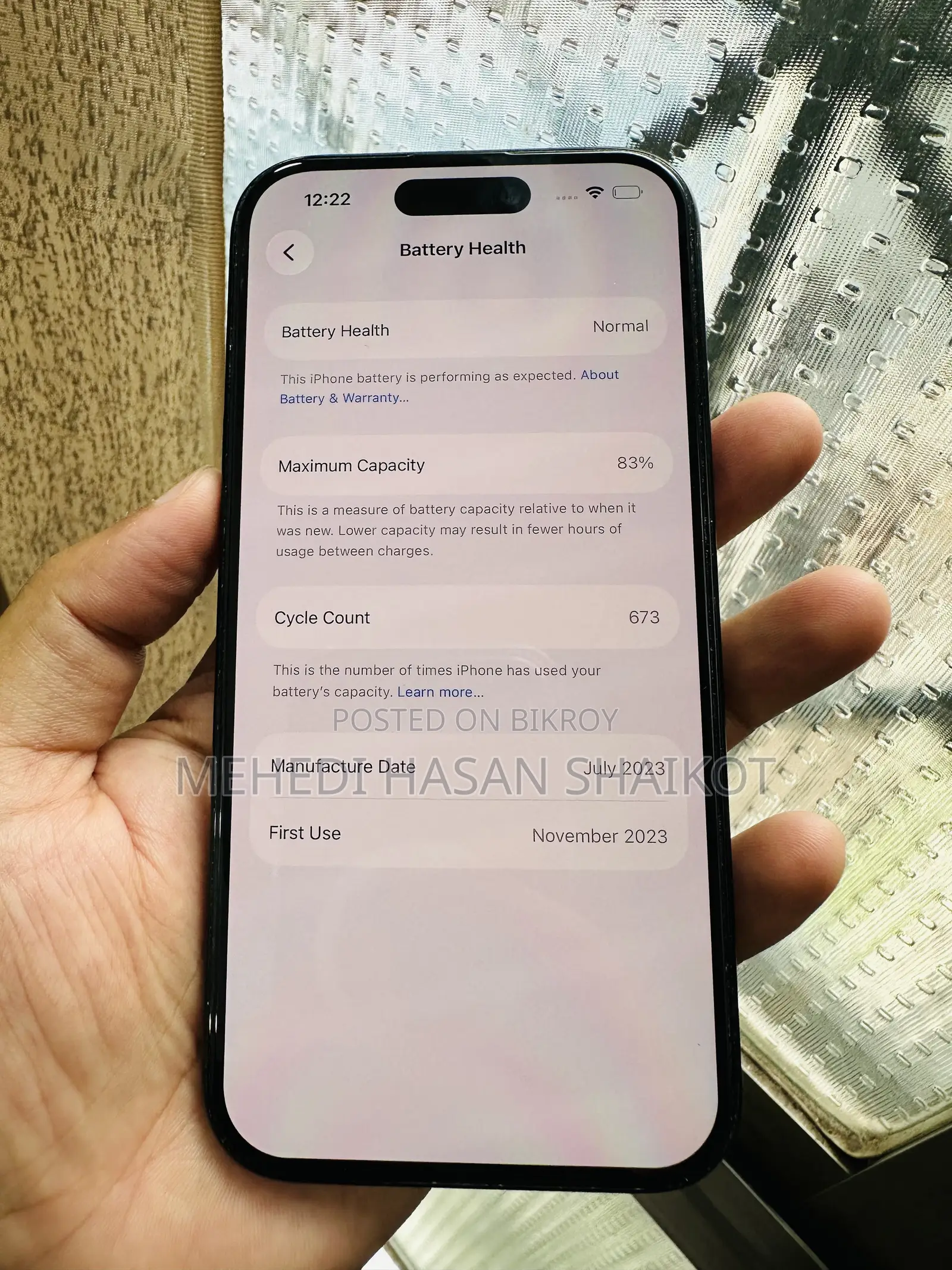 Apple iPhone 15 128 GB Black