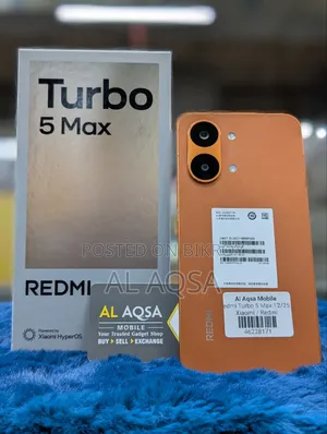 New Xiaomi Redmi Turbo 5 Max 256 GB Orange