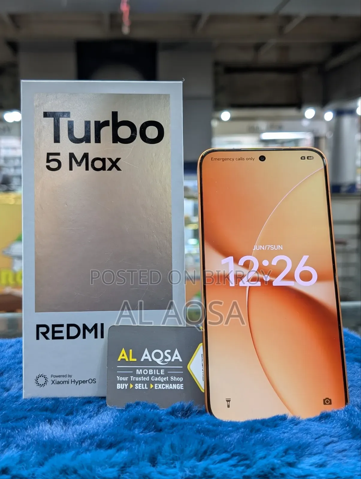 New Xiaomi Redmi Turbo 5 Max 256 GB Orange