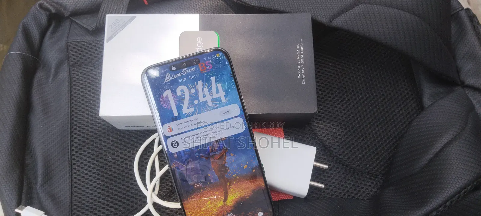 Infinix Note Edge 256 GB Black