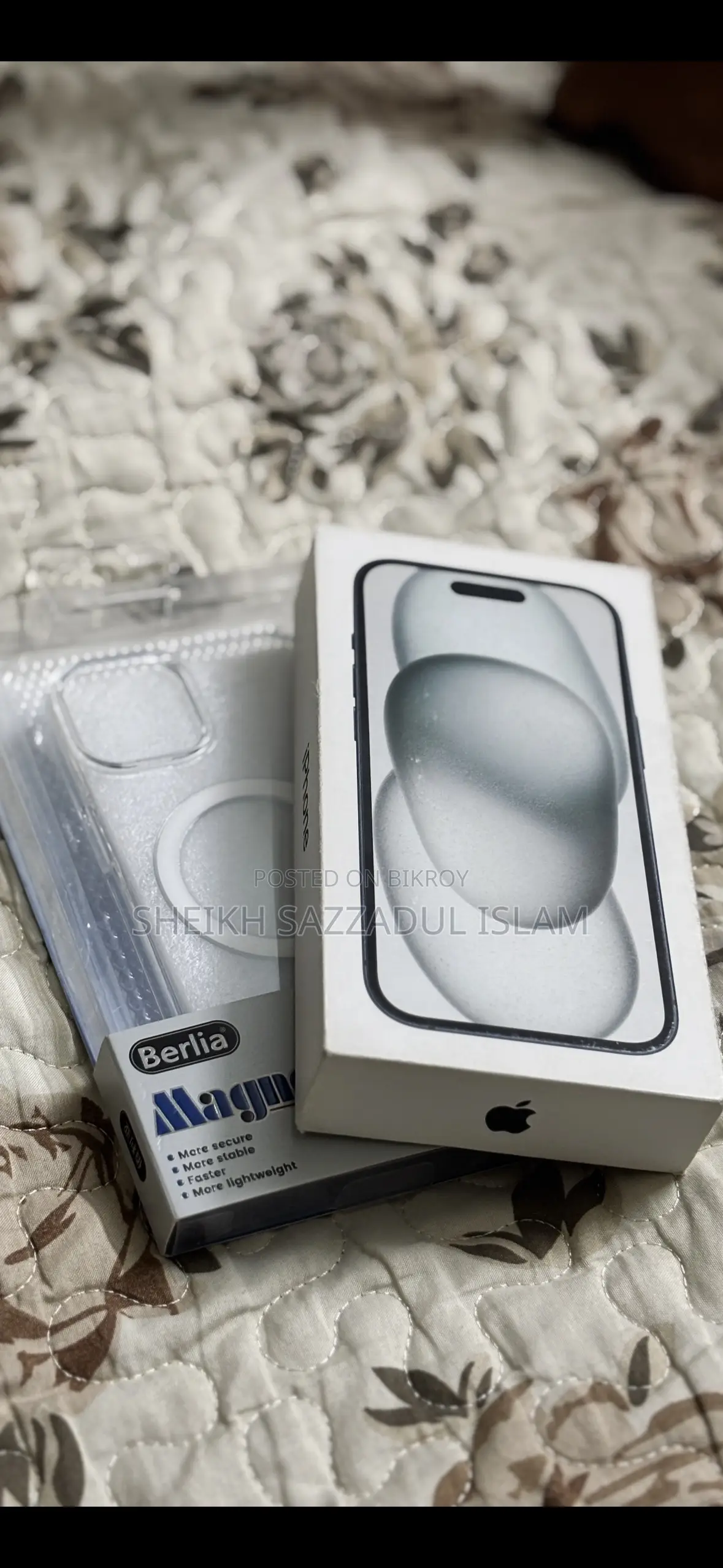 অ্যাপল আইফোন ১৫ ১২৮ জিবি ব্ল্যাক