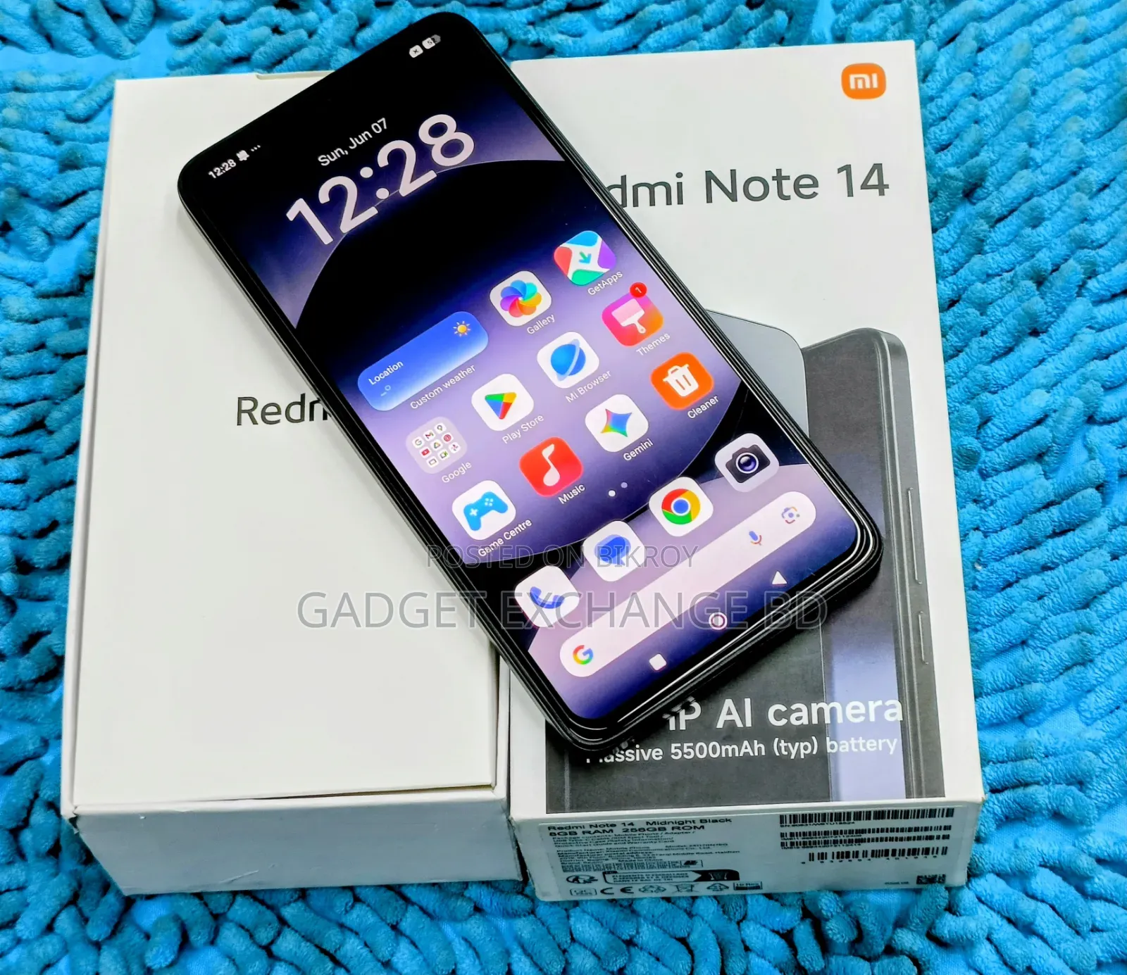 Xiaomi Redmi Note 14 4G 256 GB Black