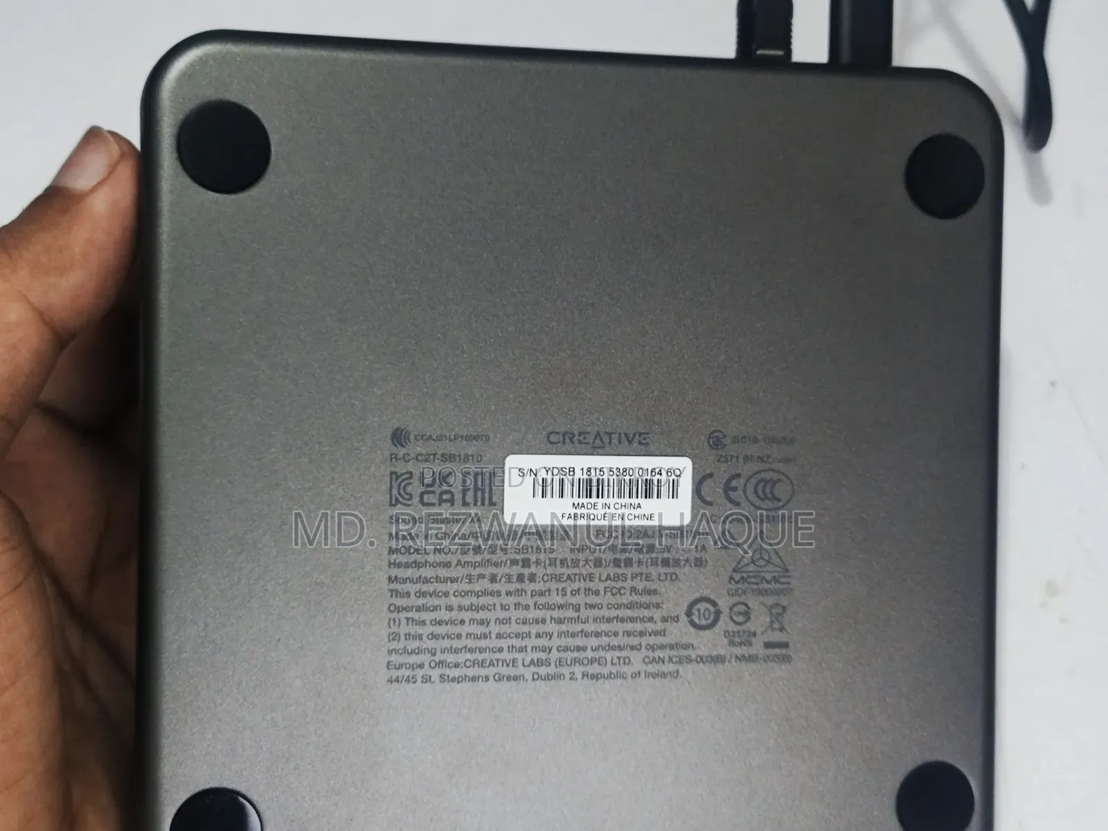 Creative Sound Blaster X4 (Super Fresh / Intact Available)