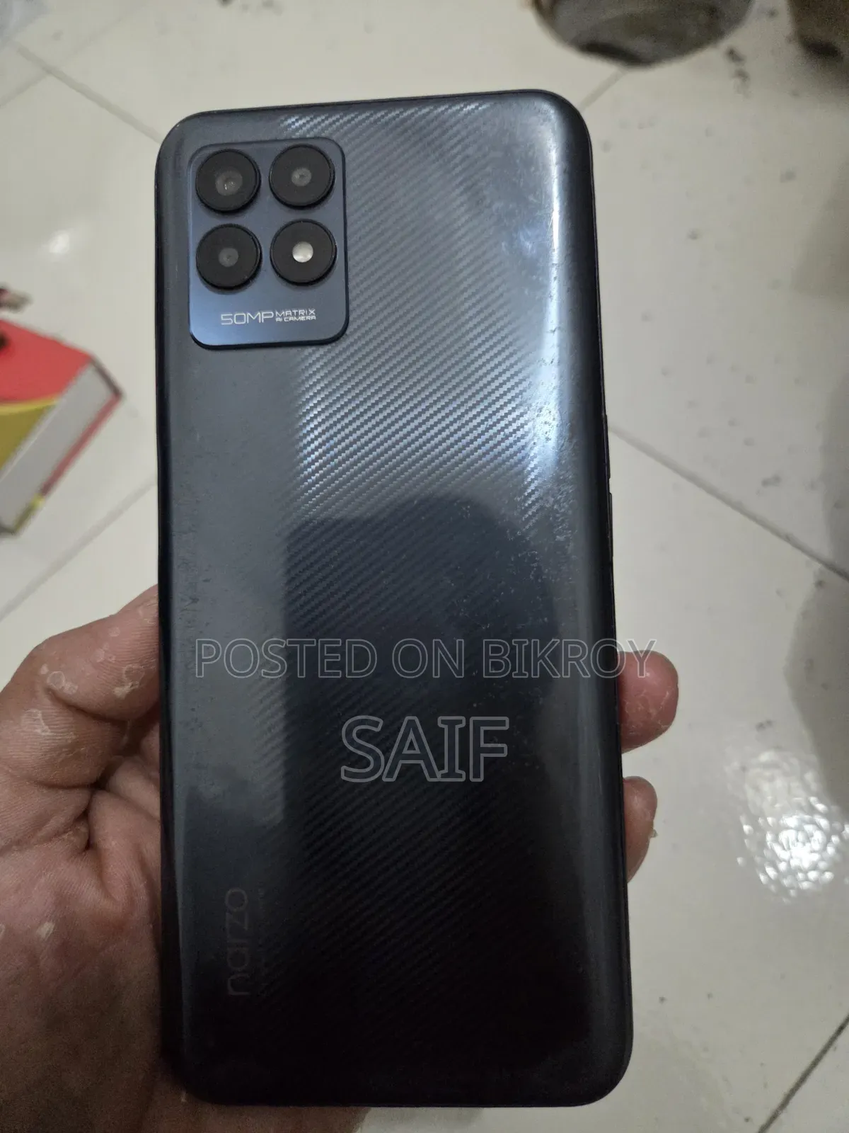 Realme Narzo 50 64 GB Gray