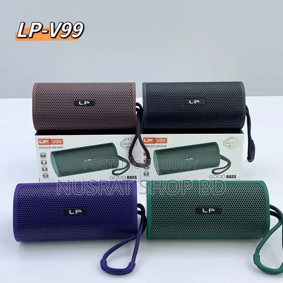 Lp‐V99 Wireless Bluetooth Portable Speaker
Code : 10540