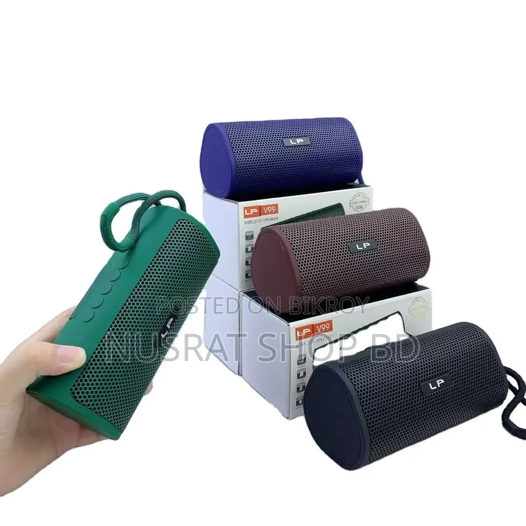 Lp‐V99 Wireless Bluetooth Portable Speaker
Code : 10540