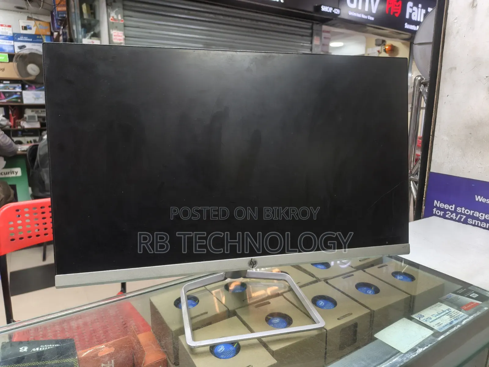 Hp 24f Led Monitor 24" ( Used)