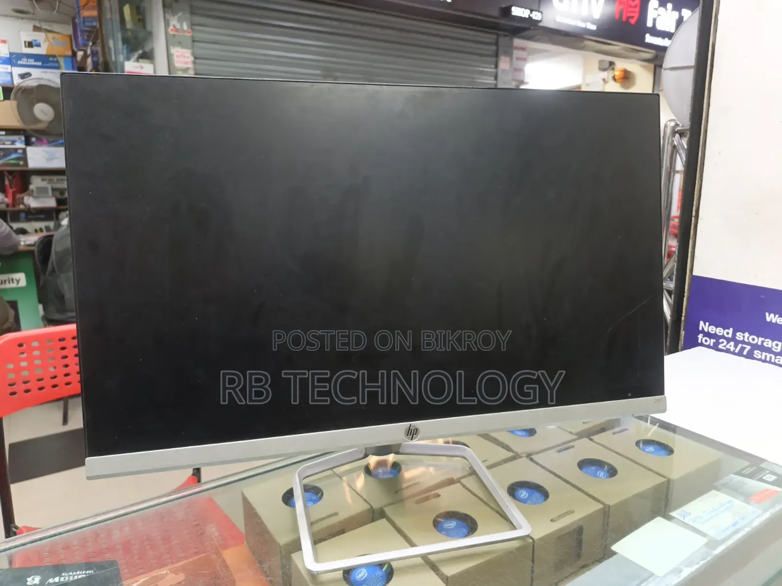 Hp 24f Led Monitor 24" ( Used)