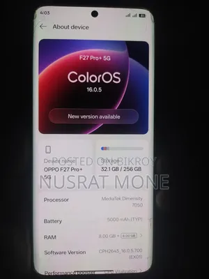 Oppo F27 Pro+ 256 GB Black