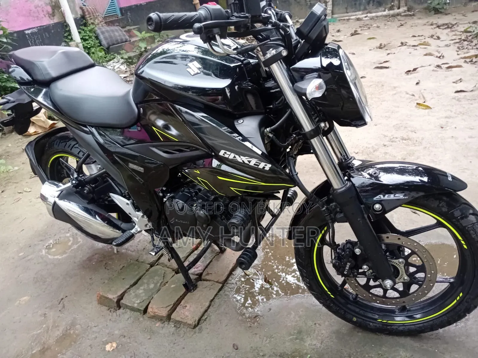 New Suzuki Gixxer Fi ABS 2026 Black