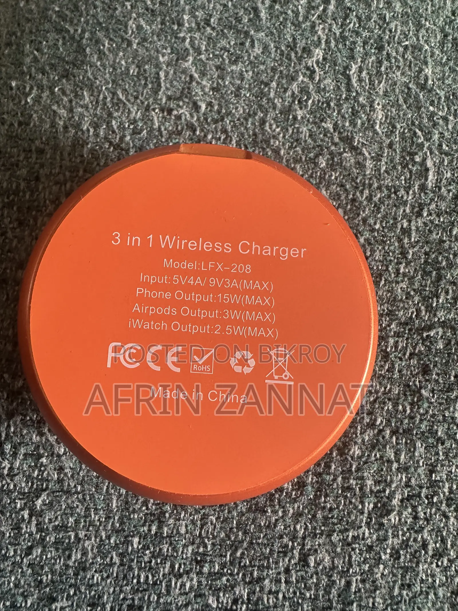 Charger Wireless 3 In 1
