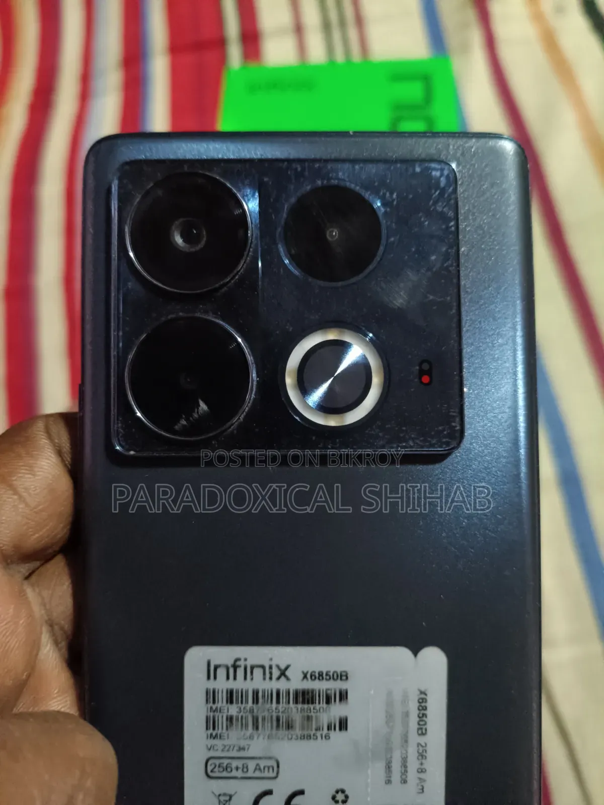 Infinix Note 40S 256 GB Orange
