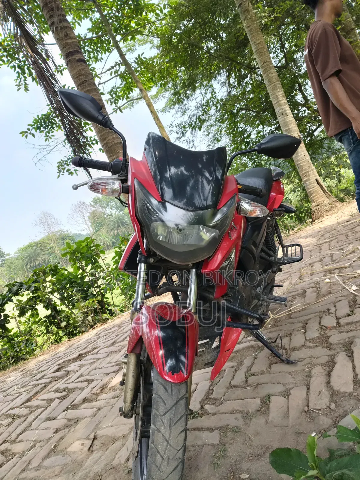 TVS Apache RTR 160 2V 2018 Red