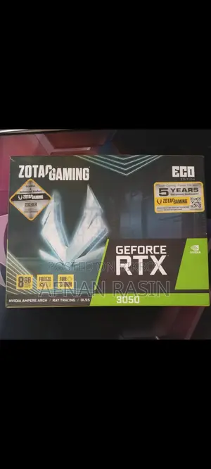Zotac Gaming Geforce Rtx 3050 Eco 8gb Graphics Card With Box