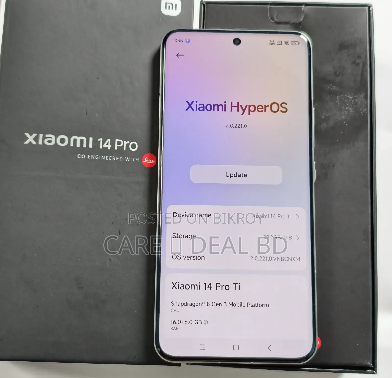 Xiaomi 14 Pro 1 TB Silver