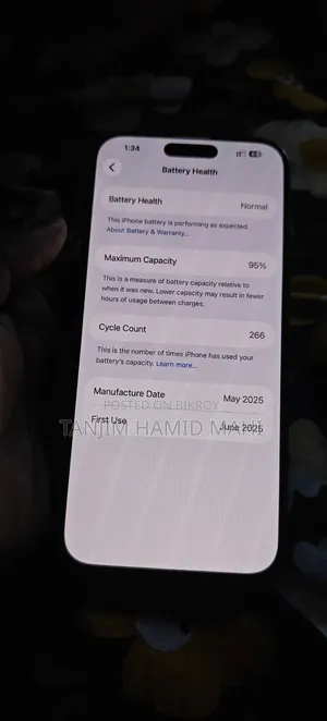 New Apple iPhone 16 Pro Max 256 GB White