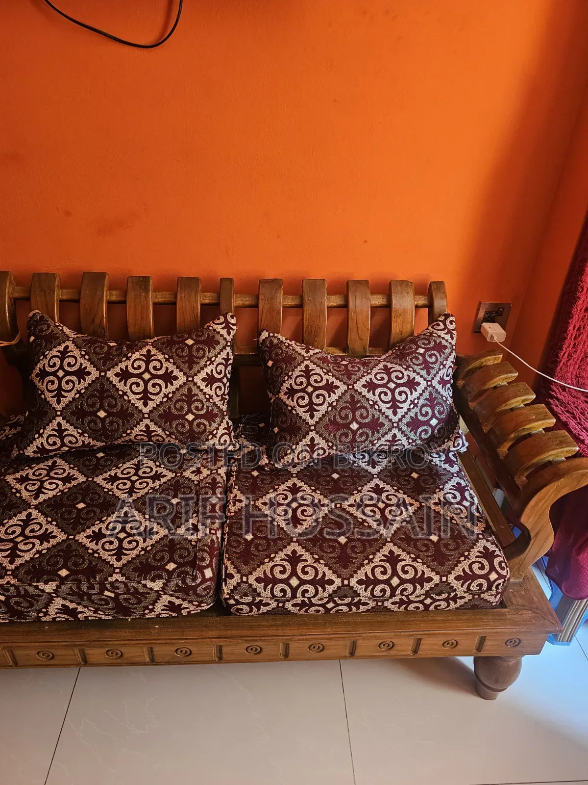 Urgent Sale – Used sofa in good condition for sale