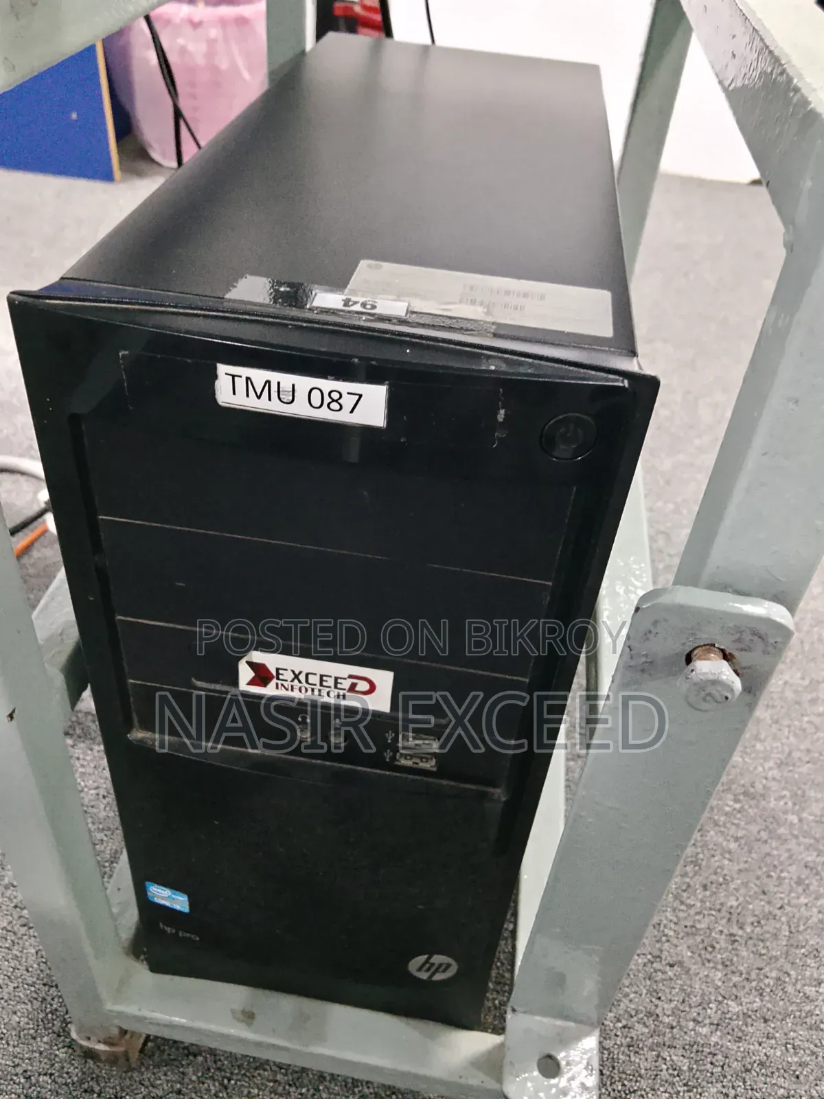 Desktop Computer HP 8GB Intel Core I3 SSD 256GB