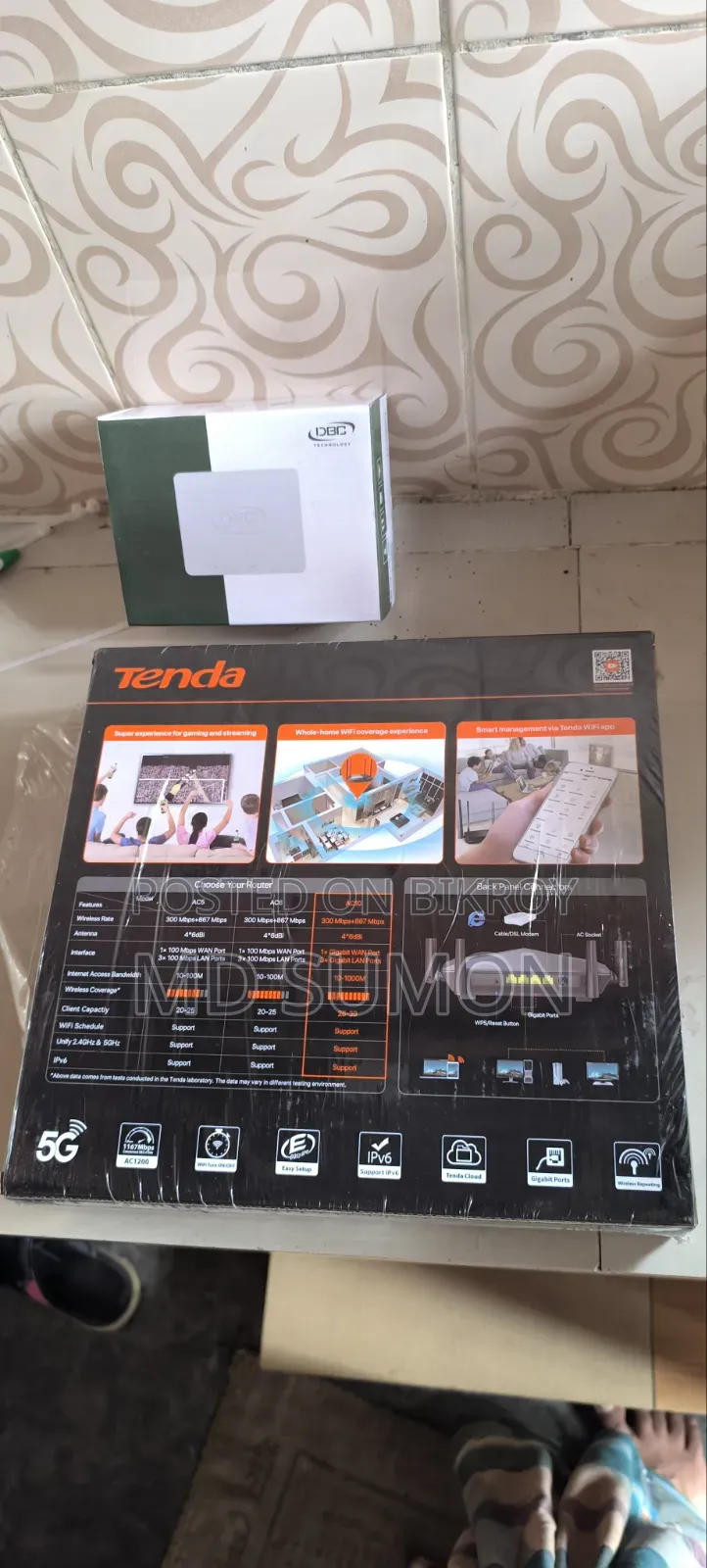Tenda Dual Band Gigabit Router