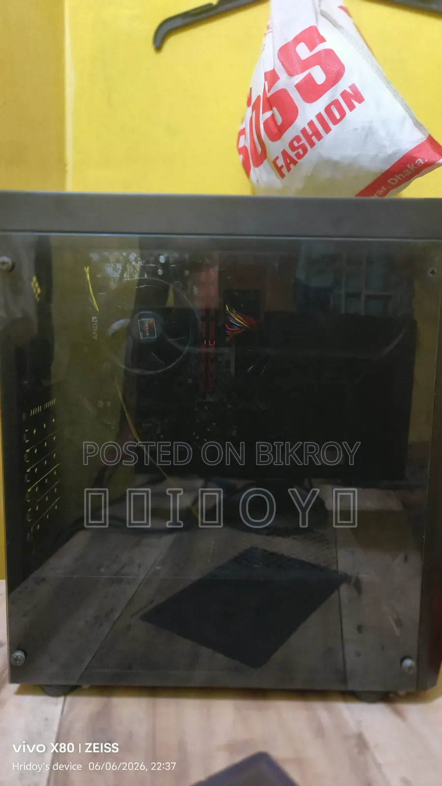 Desktop Computer 8GB AMD Ryzen 5 HDD+SSD 512GB