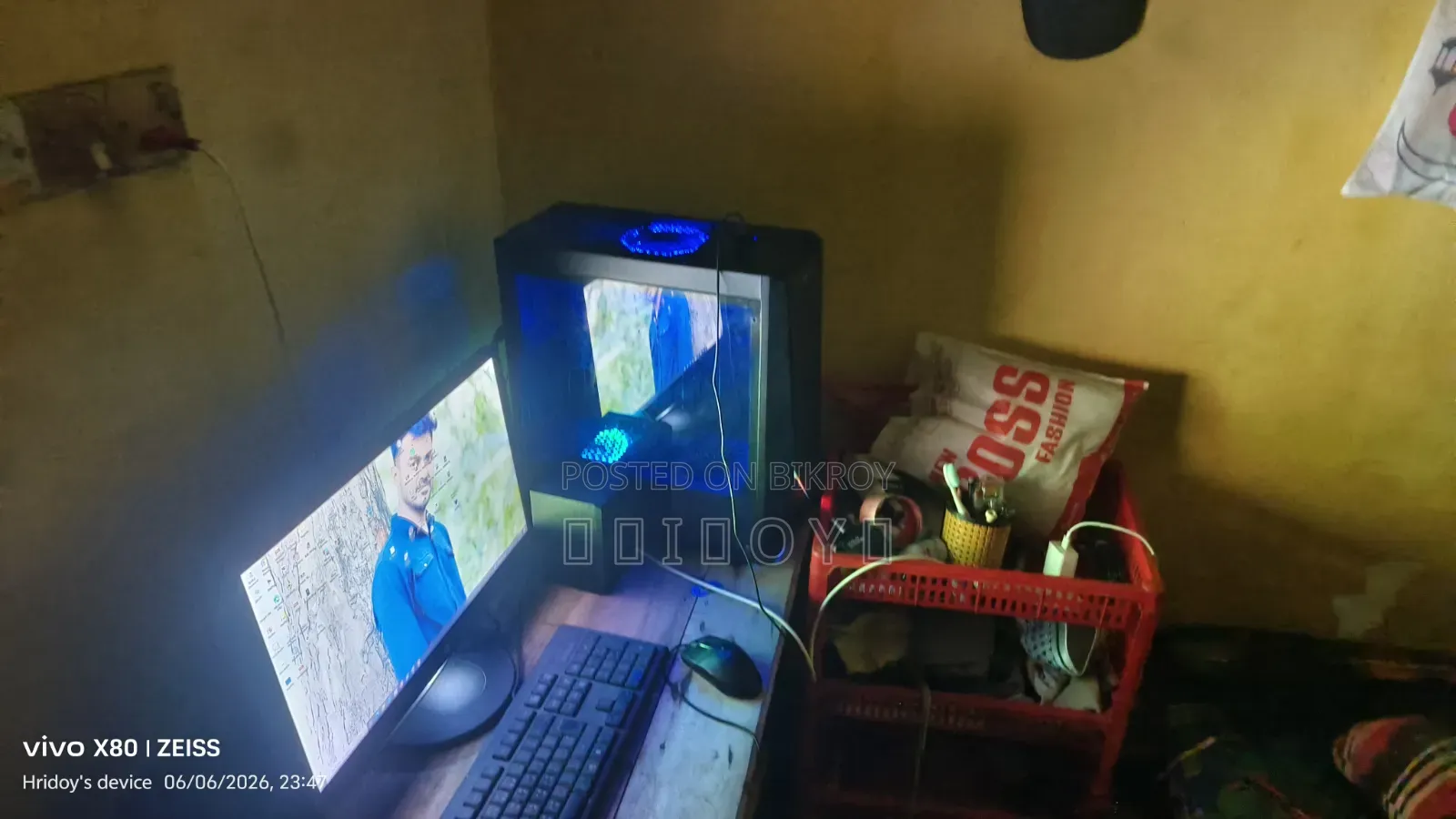 Desktop Computer 8GB AMD Ryzen 5 HDD+SSD 512GB