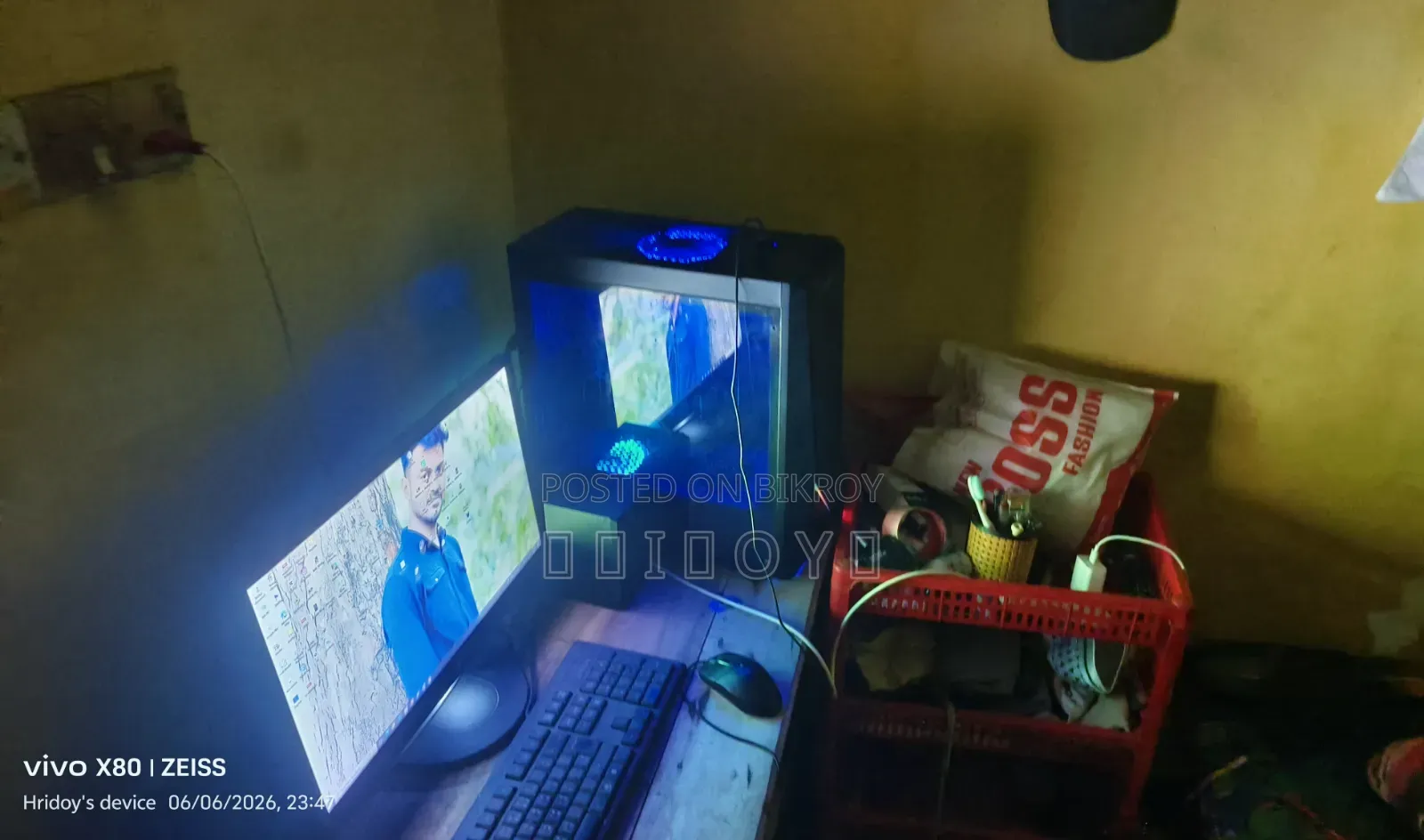 Desktop Computer 8GB AMD Ryzen 5 HDD+SSD 512GB