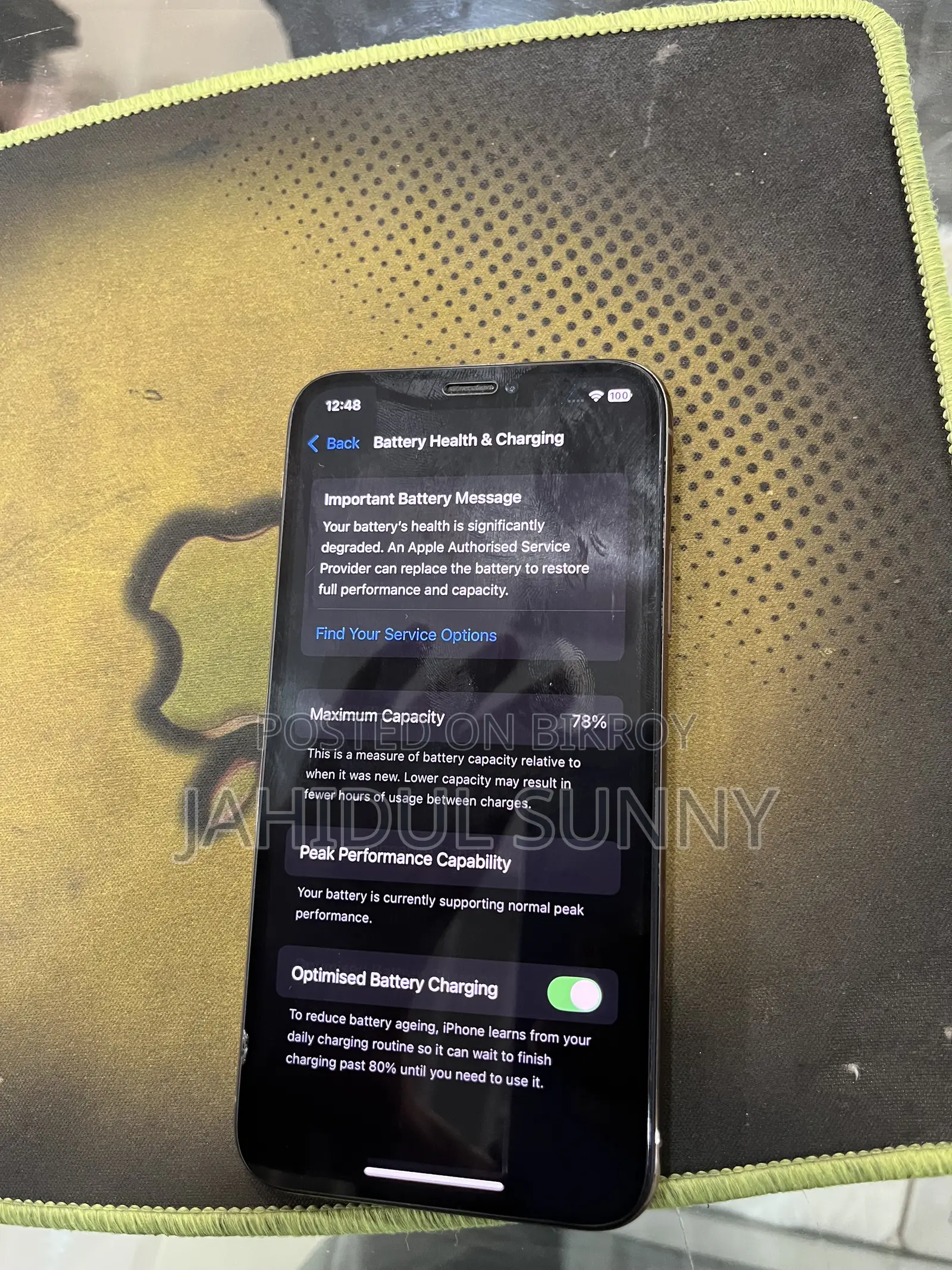 Apple iPhone XS 256 GB Gold