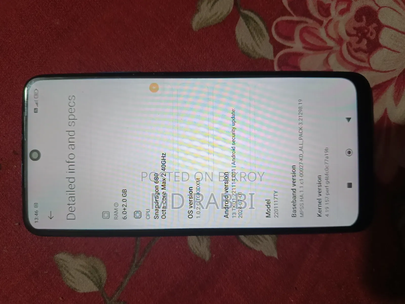 Xiaomi Redmi Note 11 128 GB Blue