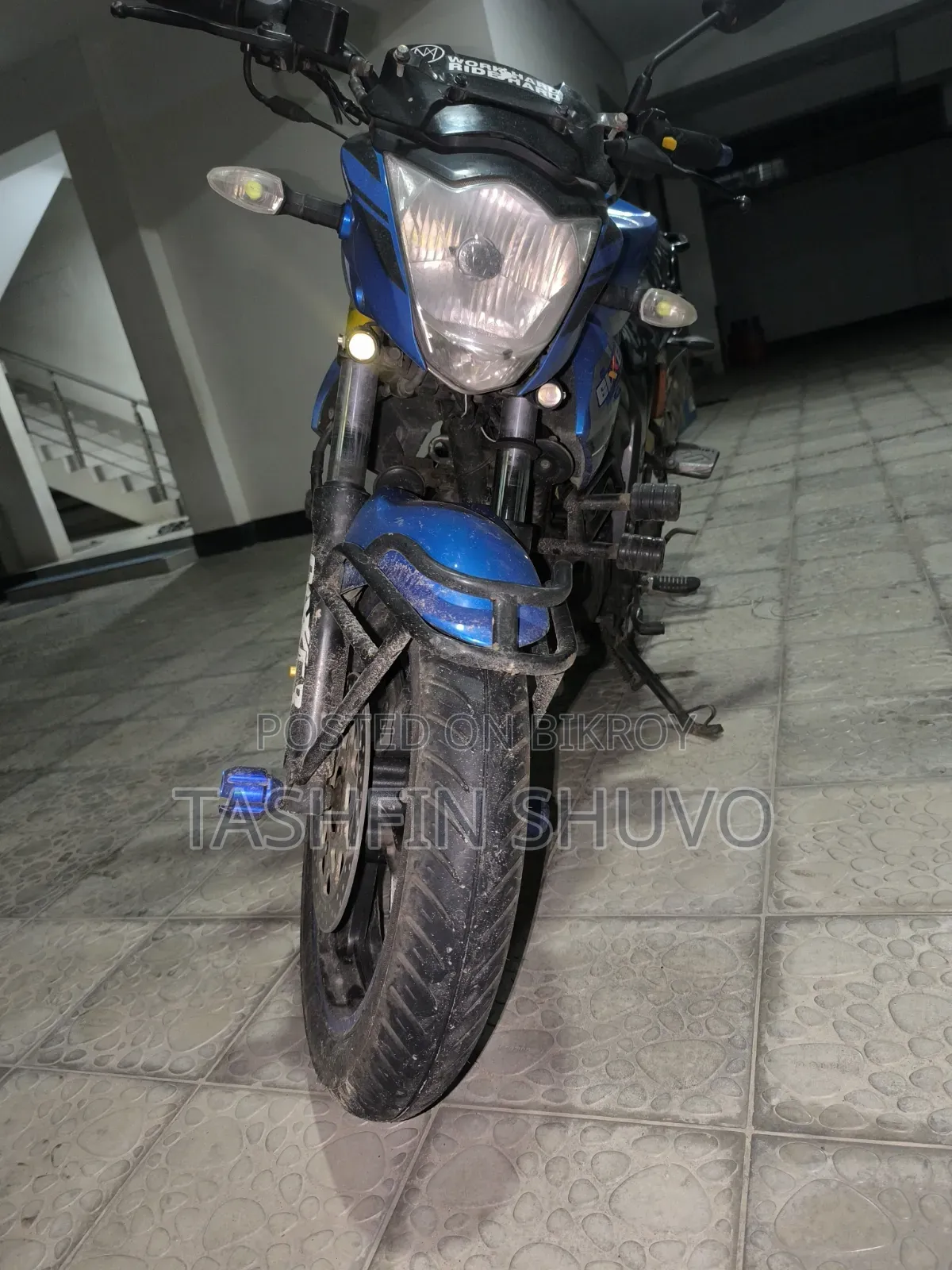 Suzuki Gixxer Monotone 2019 Blue