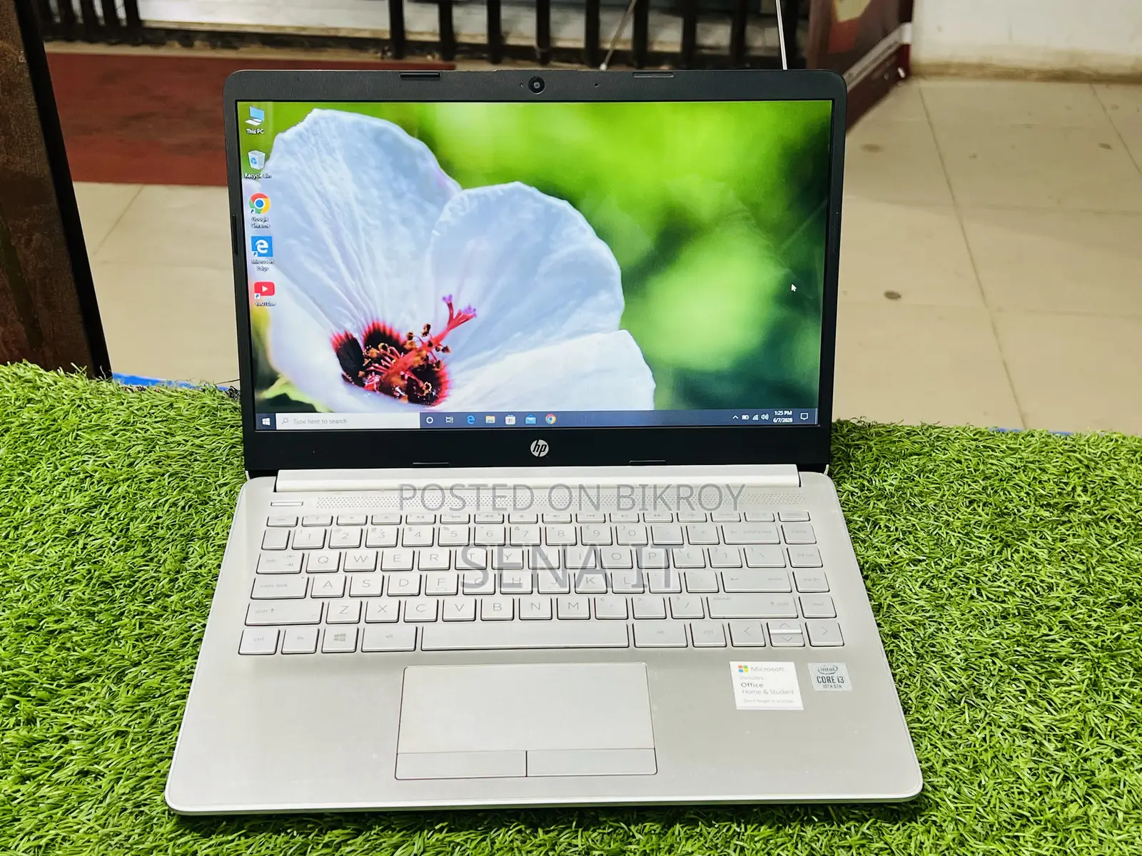 Laptop HP 4GB Intel Core I3 SSD 256GB