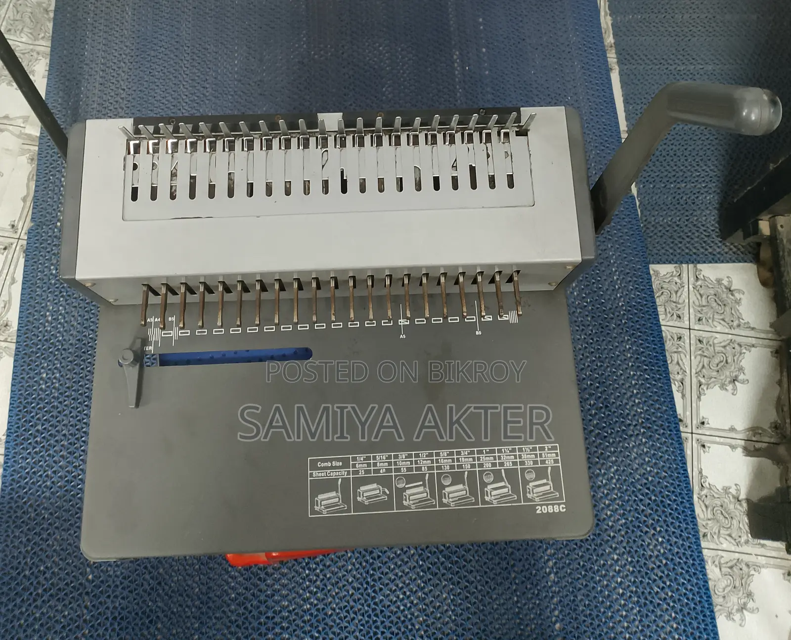 Spiral Binding Machine
