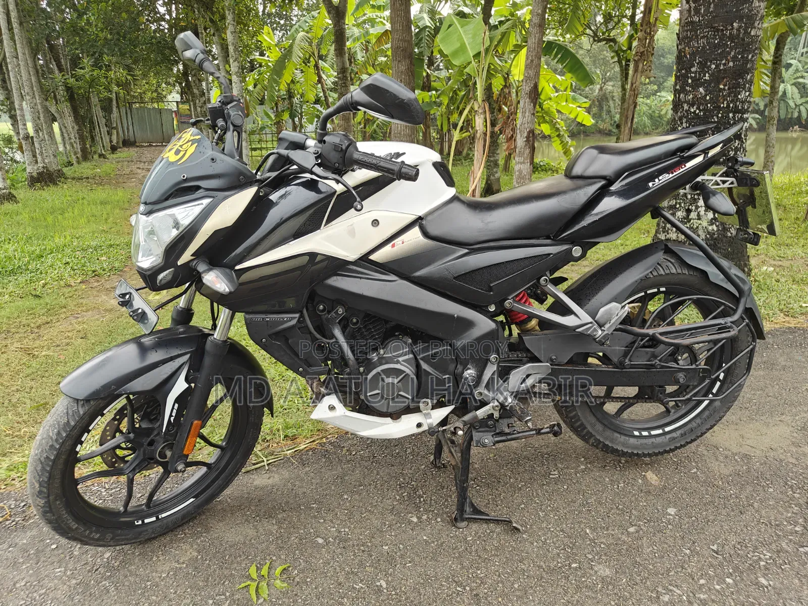 Bajaj Pulsar NS 160 2019 White