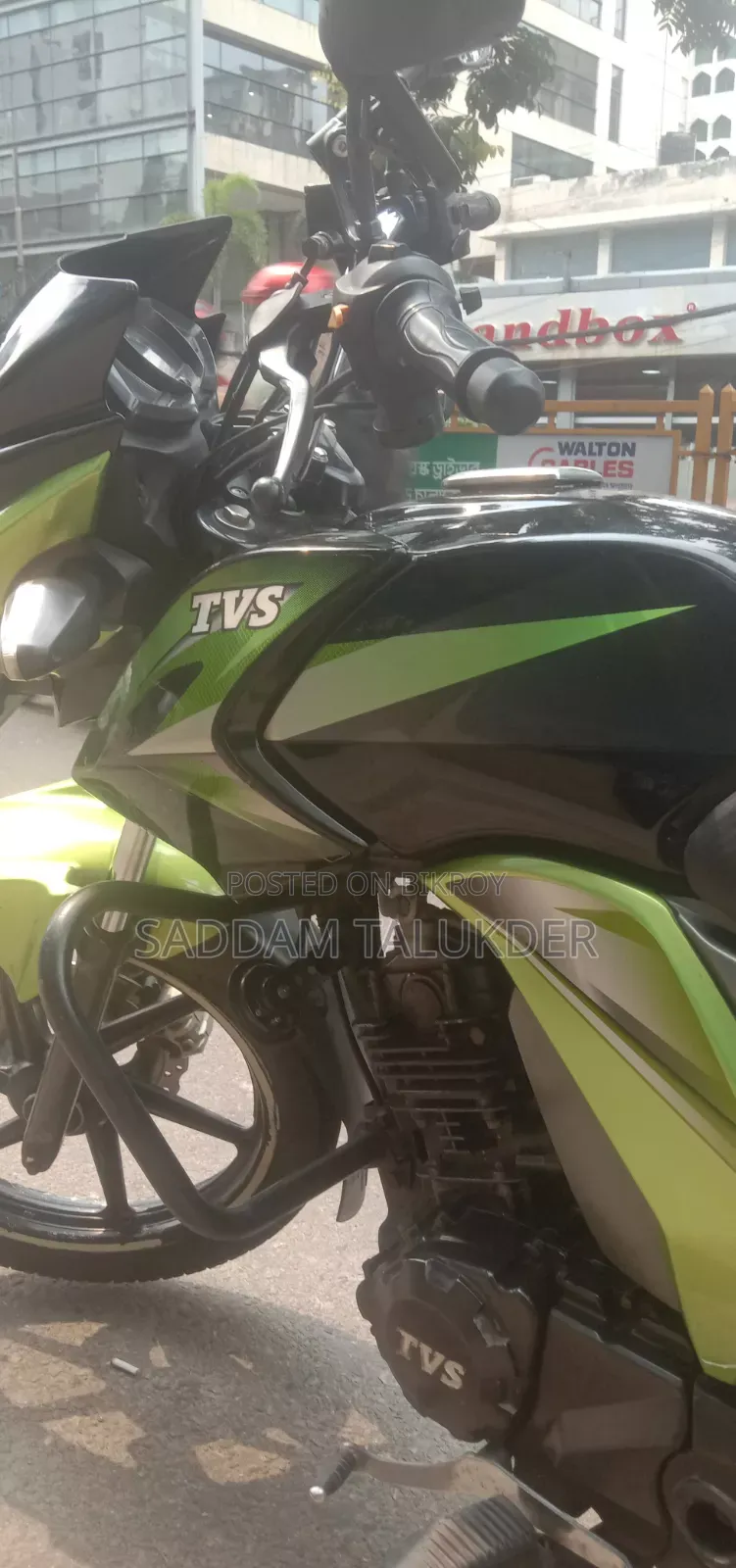 TVS Stryker 125 2019 Green