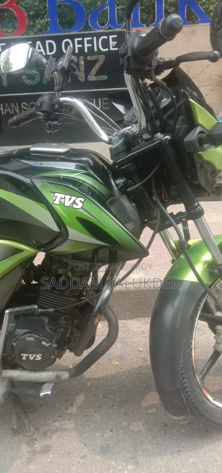 TVS Stryker 125 2019 Green