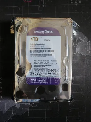 Wd 4tb With Official 2years Warranty Intact