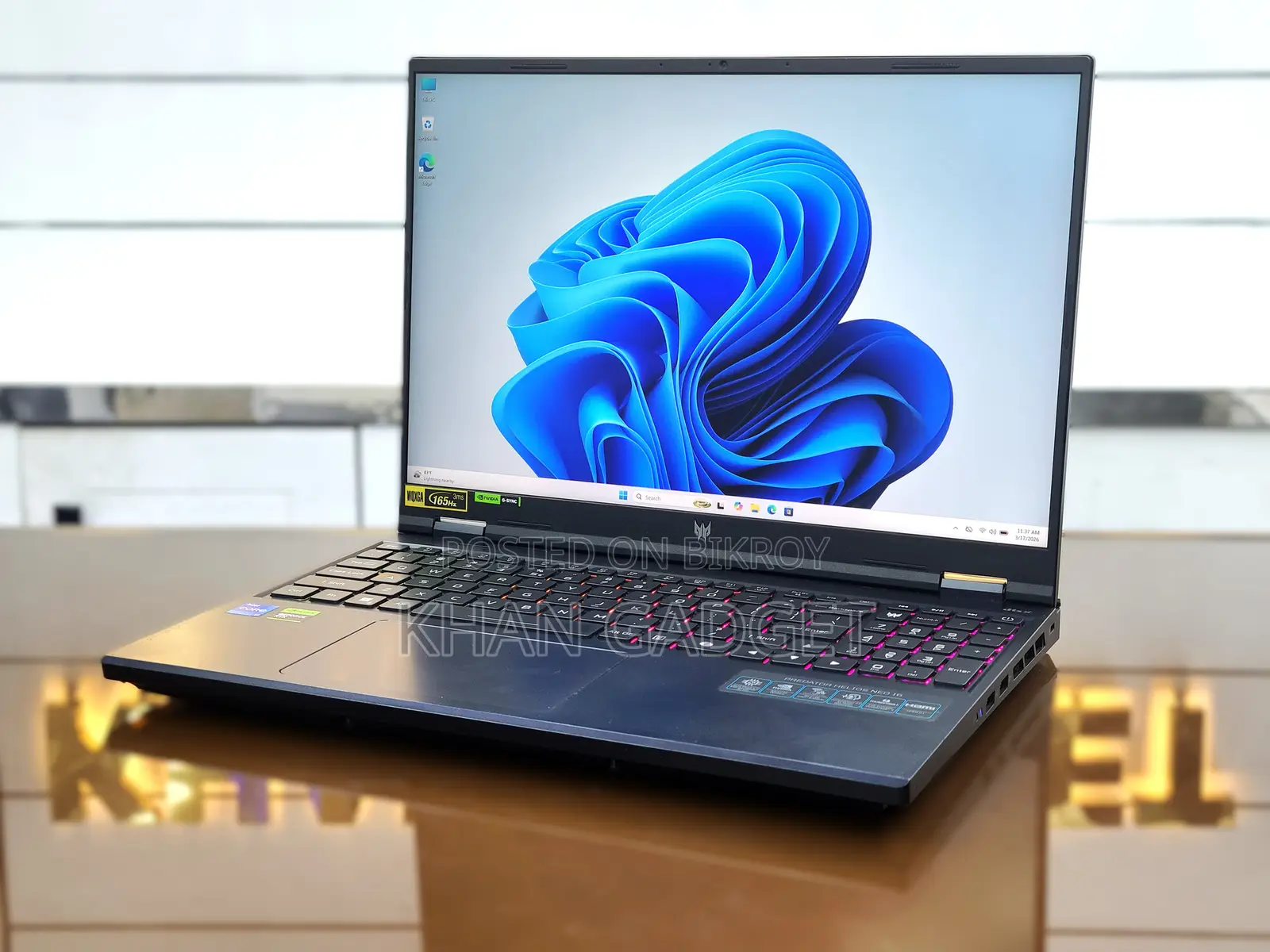 New Laptop Acer Predator Helios 16 16GB Intel Core i7 SSD 1T