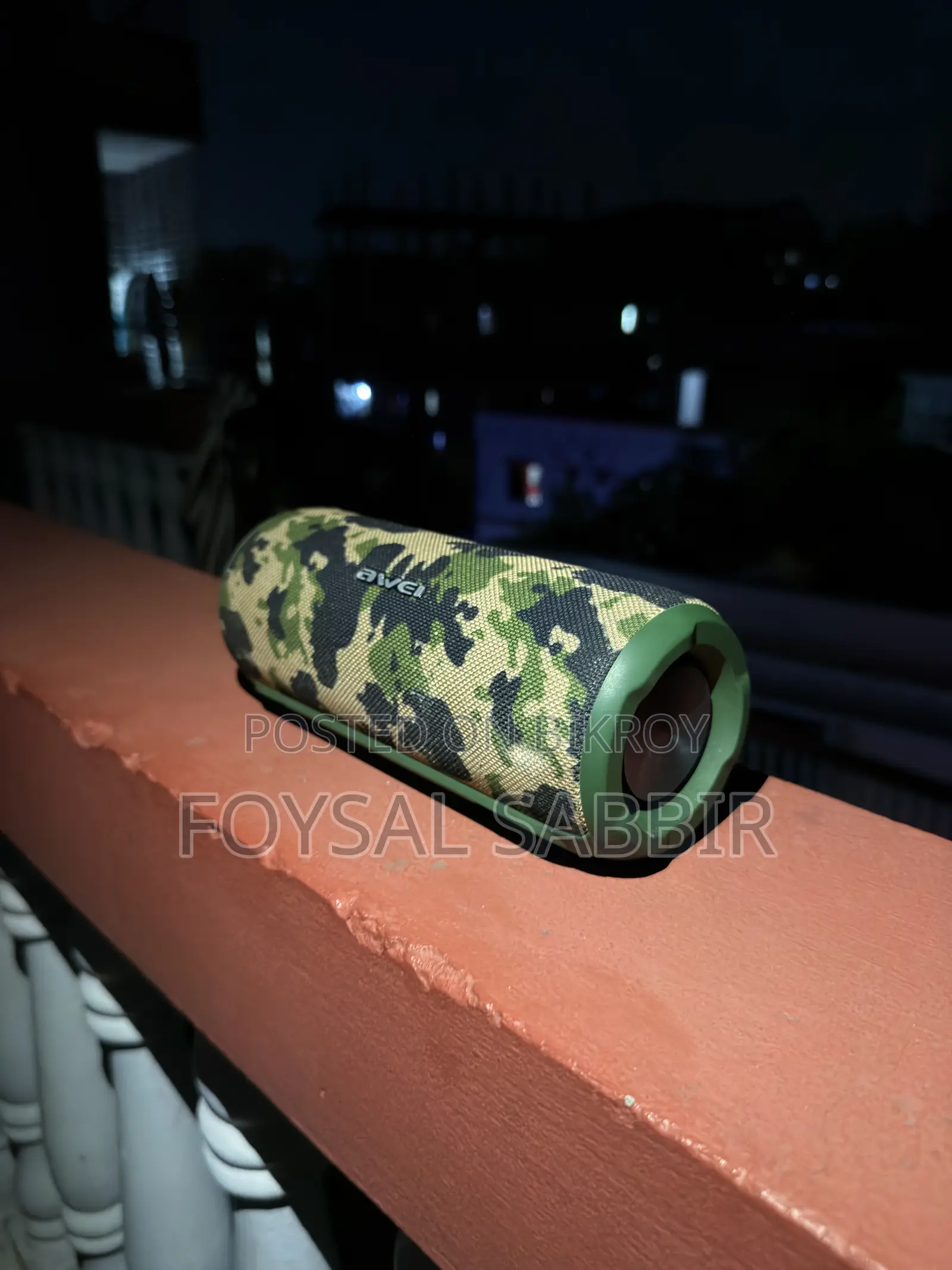 Awei Y669 Bt Speaker, Army Green Special Edition