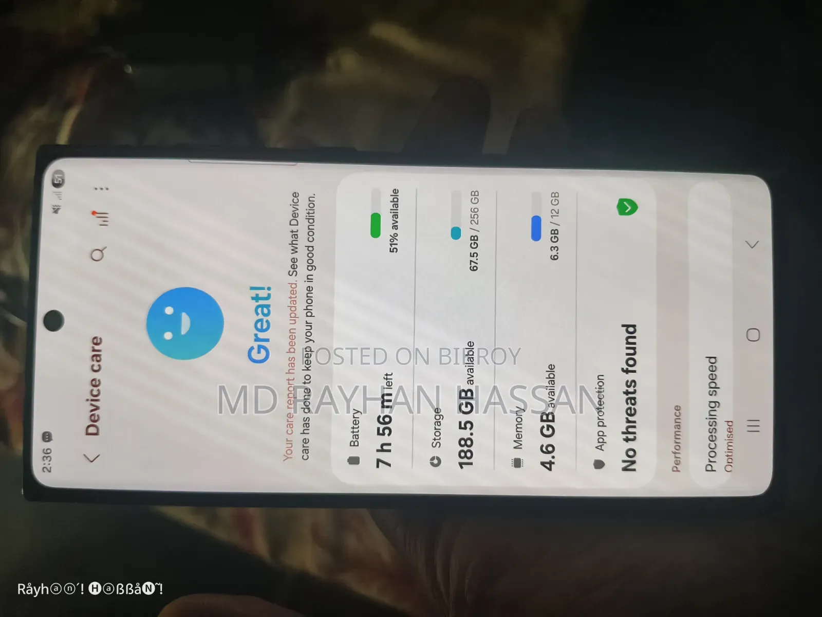 Samsung Galaxy S22 Ultra 256 GB Black