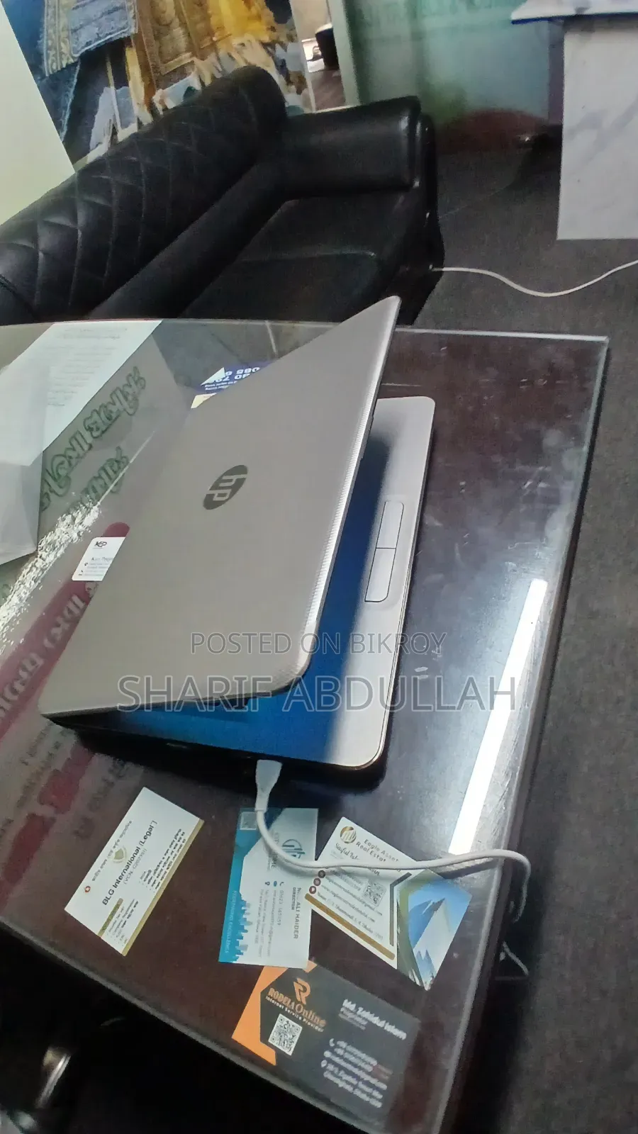 ল্যাপটপ এইচপি ৮জিবি এএমডি এইচডিডি ৫০০জিবি
