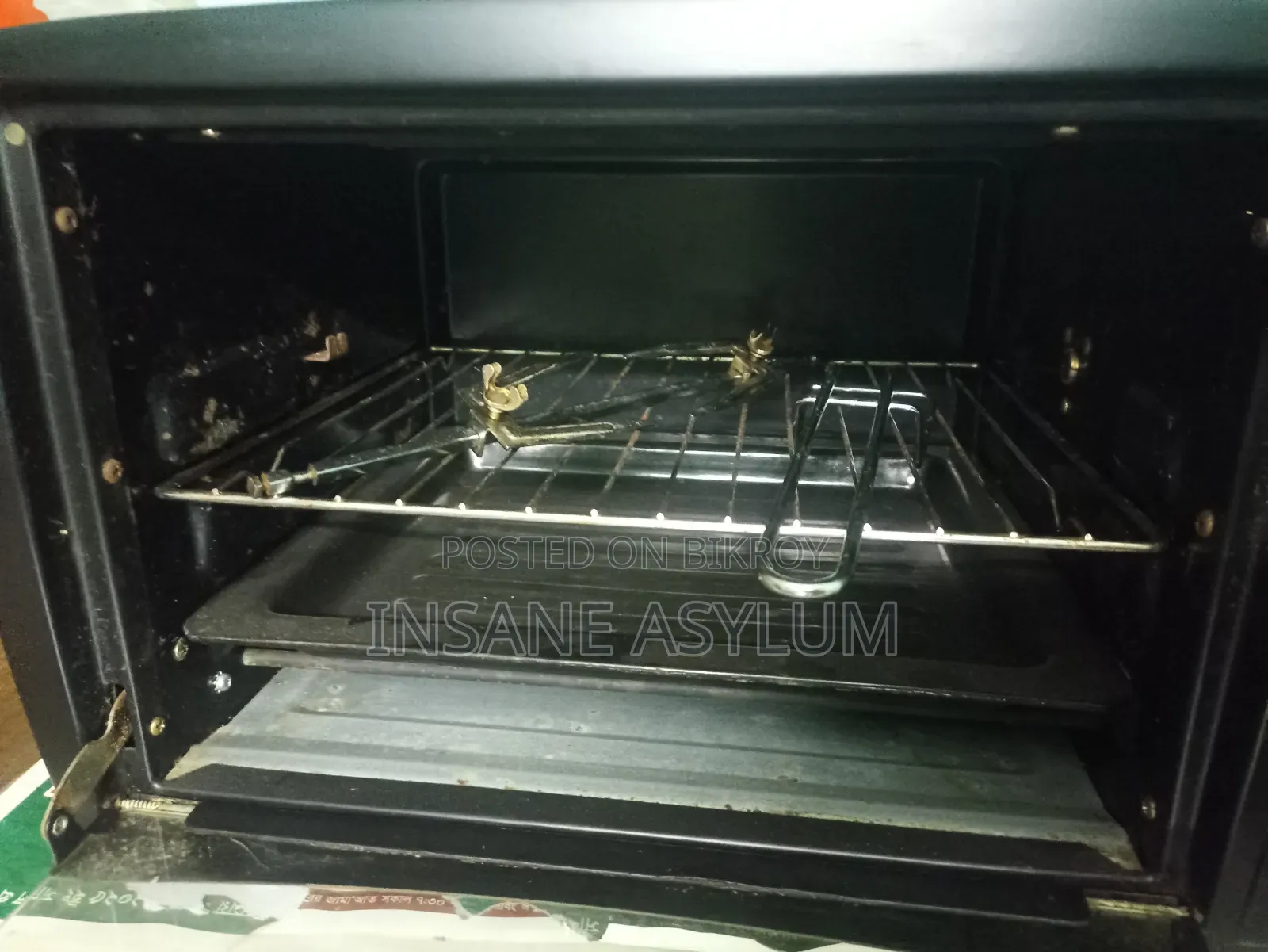 Nova Black Berry Electric Oven
