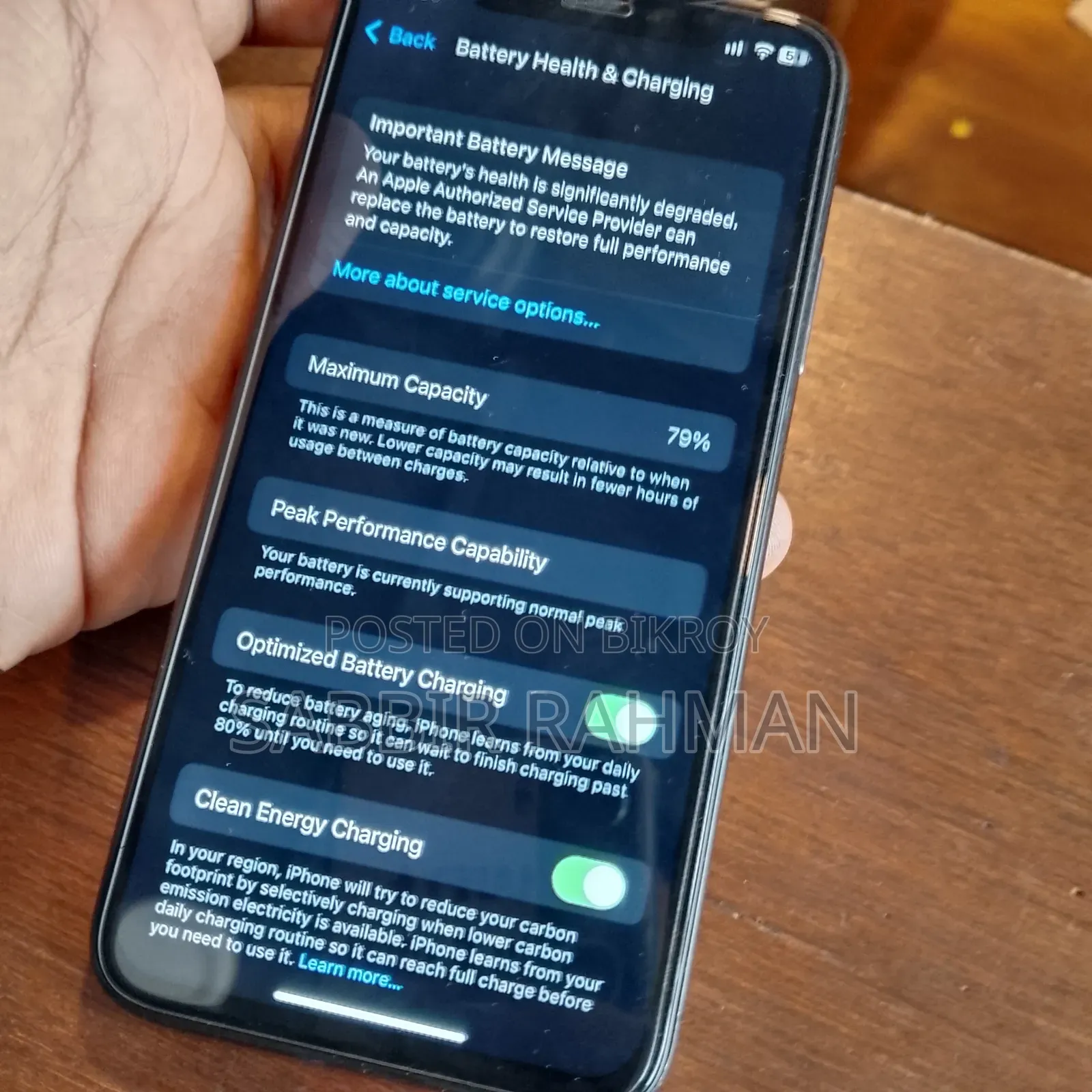 Apple iPhone X 64 GB Black