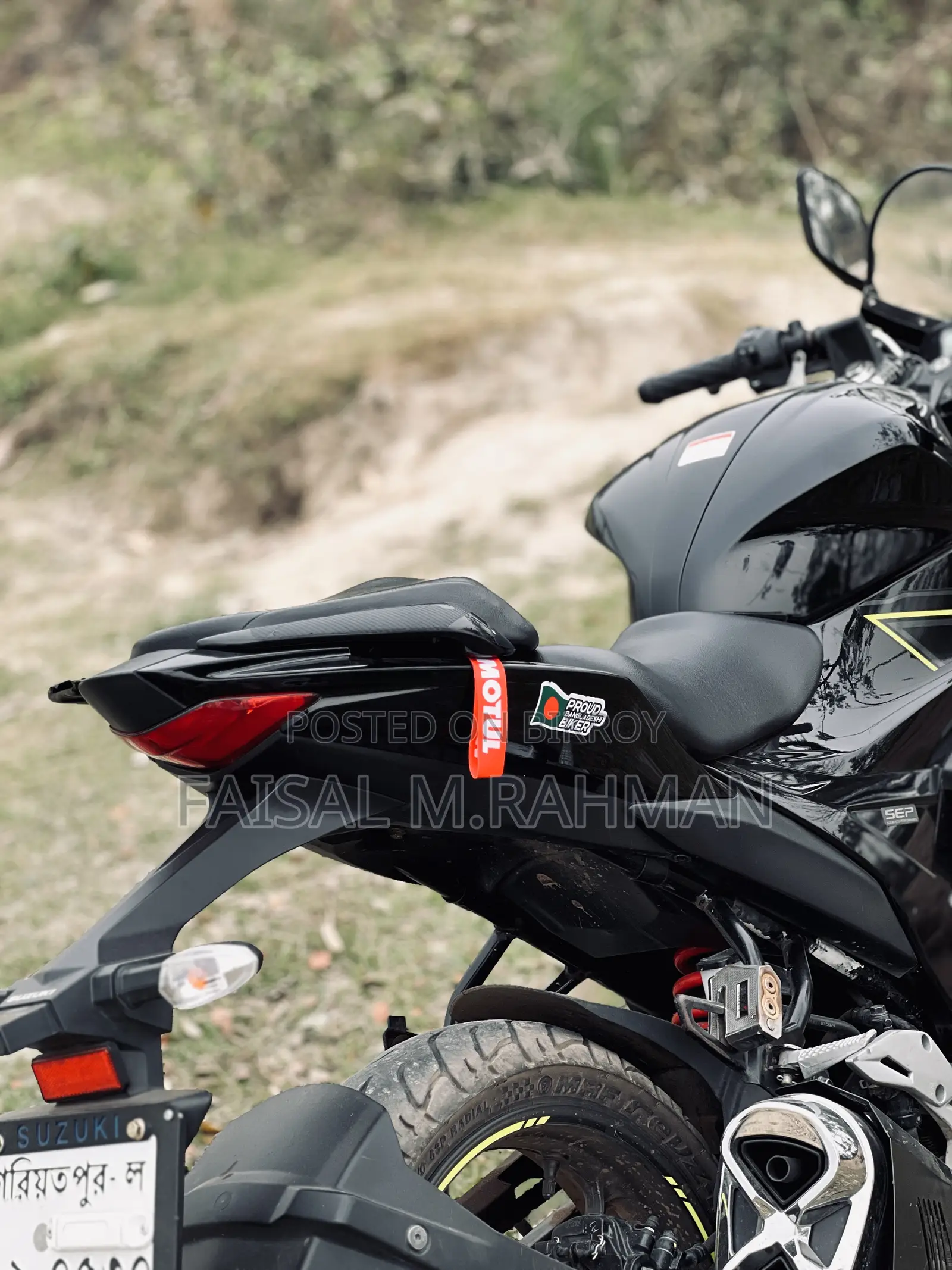 Suzuki Gixxer SF FI 2024 Black