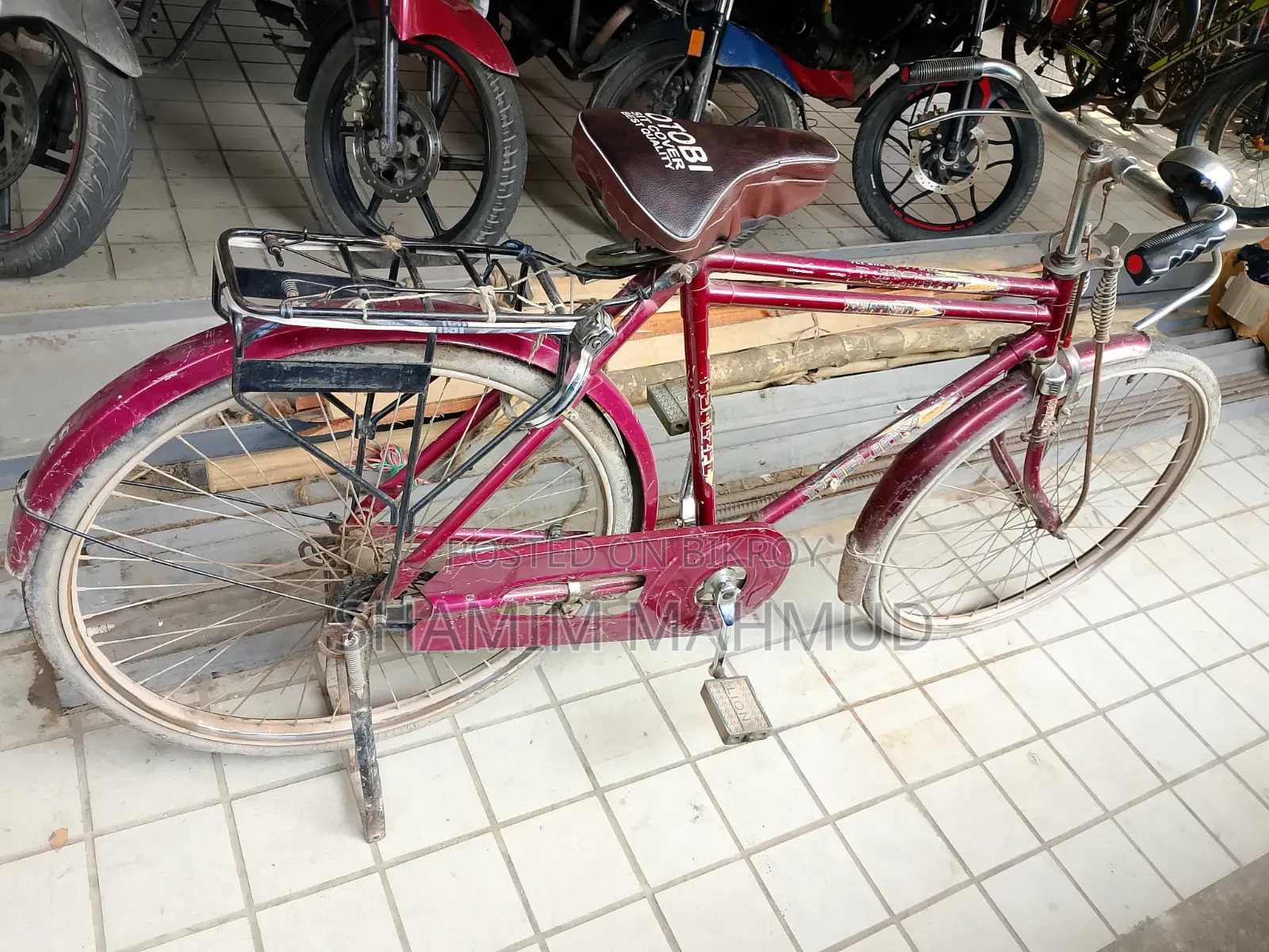 Duranta Steel 1-Speed Durjoy 2-Bar 26" Bicycle.