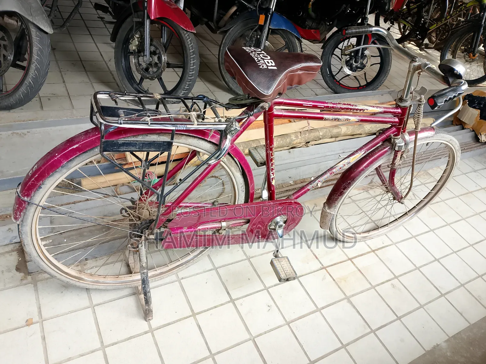 Duranta Steel 1-Speed Durjoy 2-Bar 26" Bicycle.
