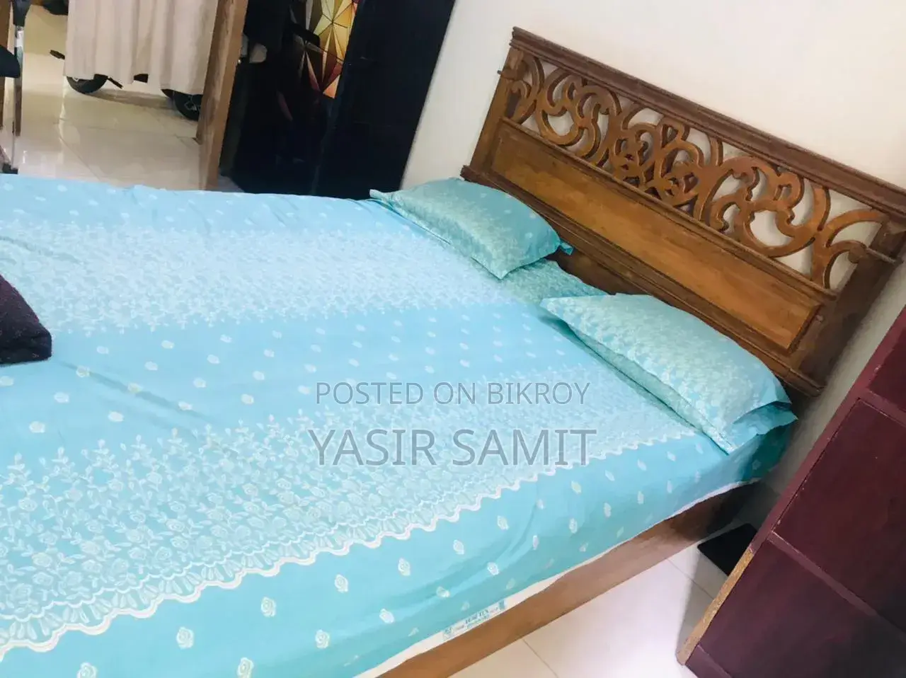 Teak Wood Bed 6 by 4