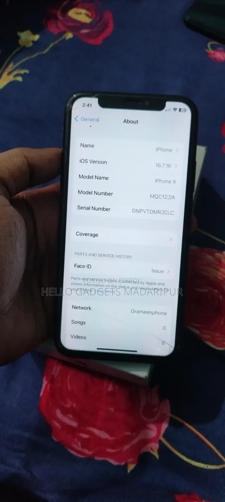 Apple iPhone X 256 GB