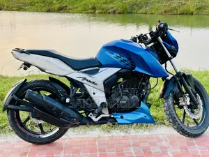 TVS Apache 160 4V 2019 Blue