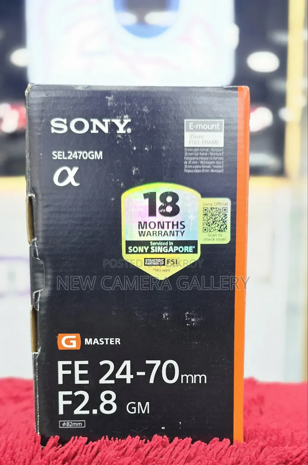Sony Fe 24-70mm F/2.8 Gm