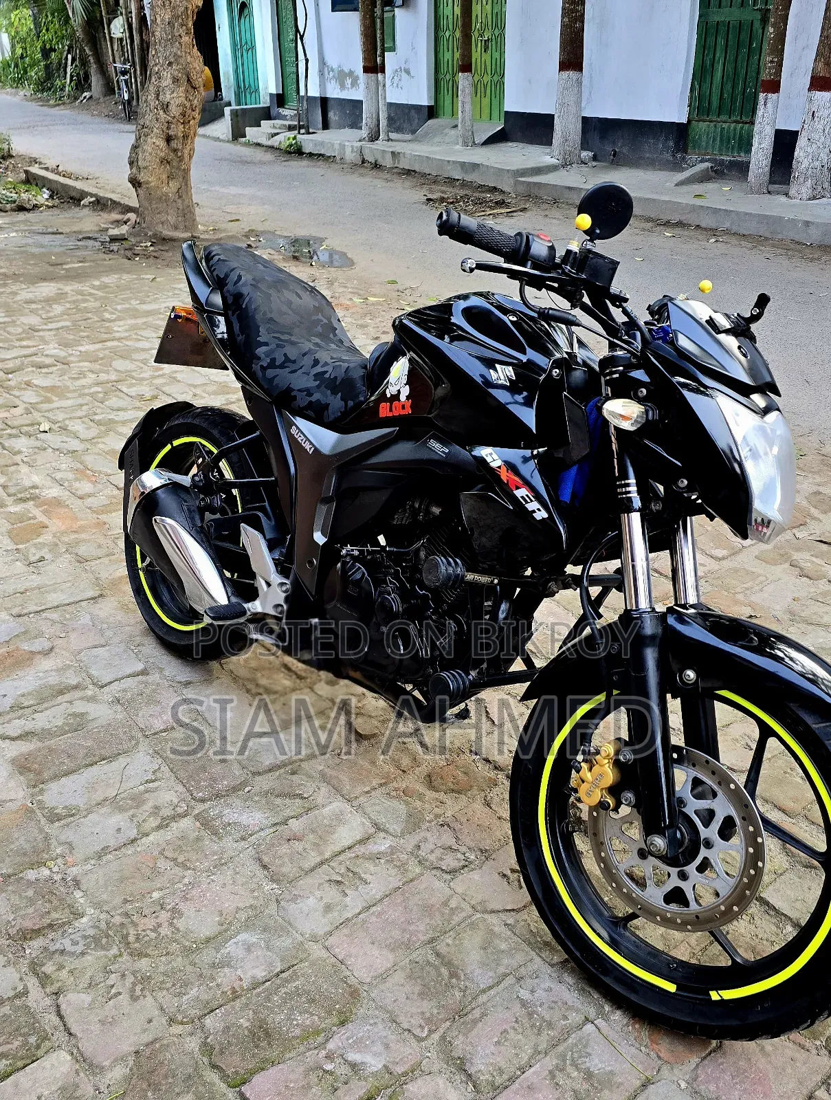 New Suzuki Gixxer Monotone 2021 Black